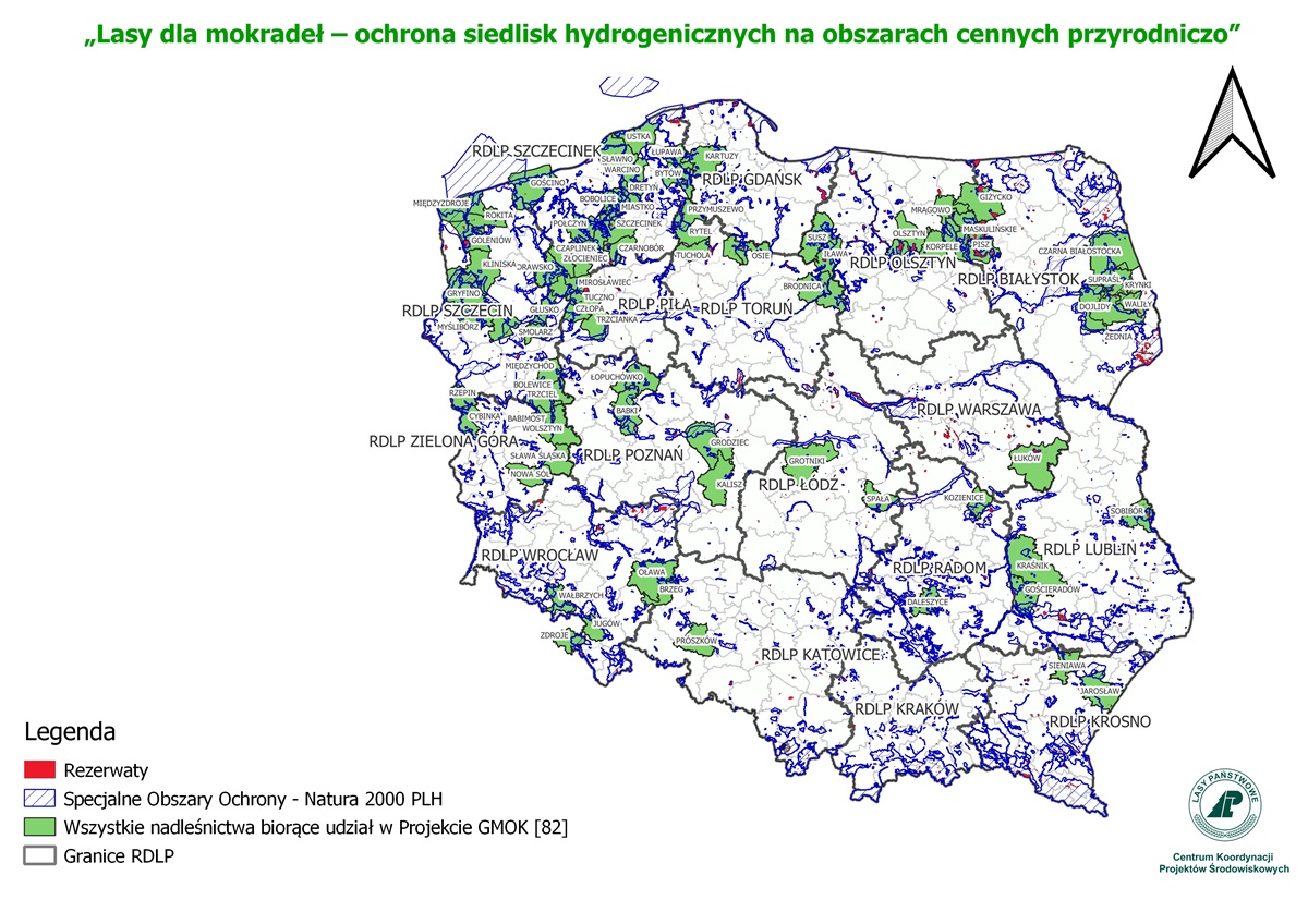 Lasy dla mokradeł- ochrona siedlisk hydrogenicznych na obszarach cennych przyrodniczo